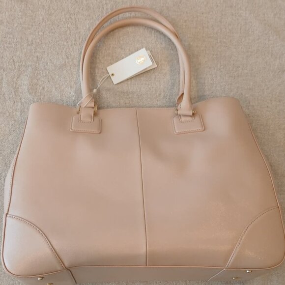Tory Burch Robinson Large Dark Sahara Tote NWT - Picture 10 of 10